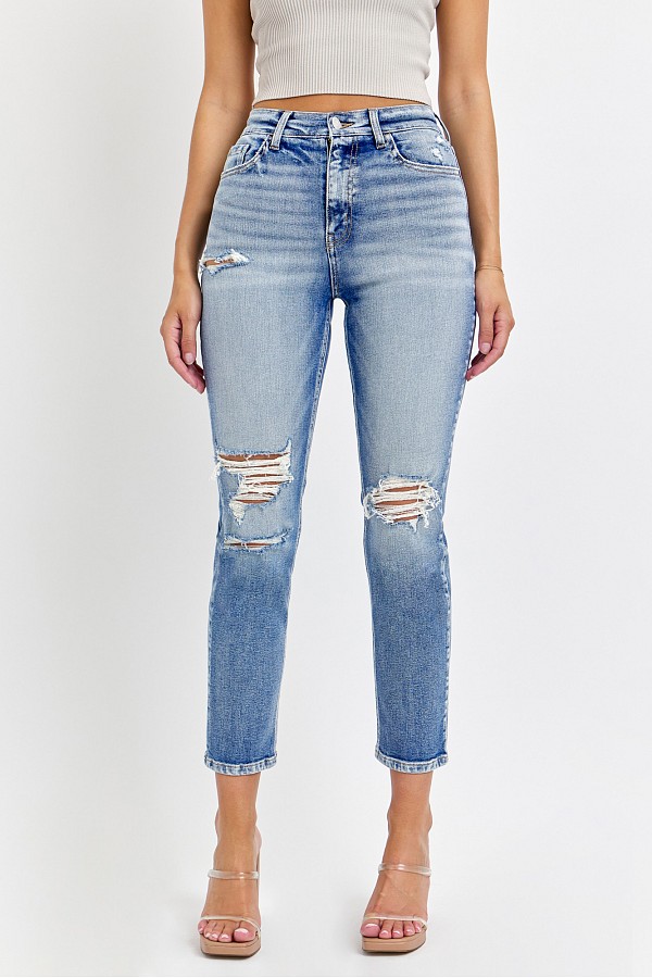 High Rise Mom Jean